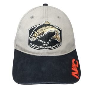 Northern Air Cargo Alaska 2020 Strapback Baseball Cap Gray One Size Arakawa